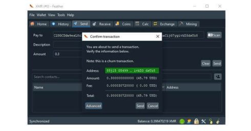 Как настроить анонимный кошелёк Feather: пошаговая инструкция